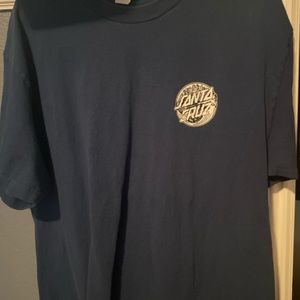Navy blue Santa Cruz t-shirt